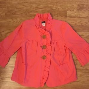 Jcrew Factory coral blazer